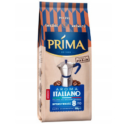Kawa Prima ziarnista Aroma Italiano 900g