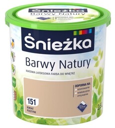 ŚNIEŻKA LATEKSOWA BARWY NATURY KWIAT PUSTYNI 5L