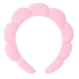 REVOLUTION SKINCARE Padded Headband Pink Opaska na włosy