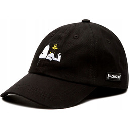 CZAPKA Z DASZKIEM CAPSLAB SNOOPY PEANUTS WORLDWIDE TRUCKER