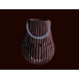 Lampion 30 cm biały