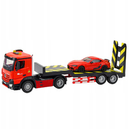 Zestaw Laweta Zdalnie Sterowana Rc Auto Sportowe Czerwone