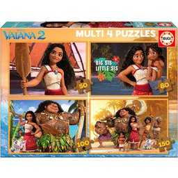Educa, Puzzle Vaiana 2, 50 el. + 80