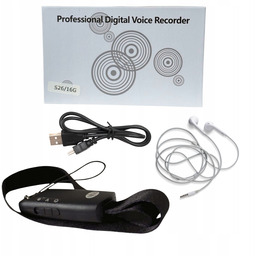 Mini Dyktafon W Breloku 8GB Aktywacja Głosem