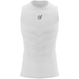 COMPRESSPORT Koszulka termoaktywna męska ON/OFF TANK TOP white