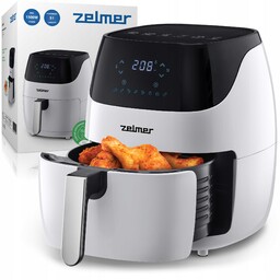 Frytkownica beztłuszczowa Zelmer ZAF5501W 1500W 5l biała
