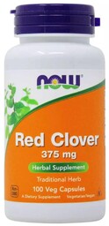 Czerwona Koniczyna, Red Clover 375 mg, Now Foods,