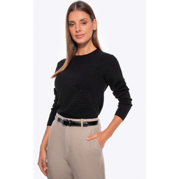 Uniwersalny sweter damski czarny