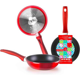 Mini patelnia ceramiczna nieprzywierająca 14 cm, odpowiednia