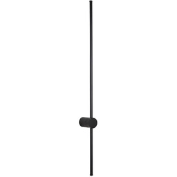 Kinkiet LED czarny metalowy liniowy 80cm WL-73526-80-4K-BL