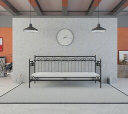 Łóżko metalowe sofa 120x200 wzór 30, polski producent