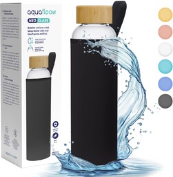 Aquafloow Przezroczysta Butelka do Picia 700 ml
