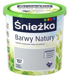 ŚNIEŻKA LATEKSOWA BARWY NATURY PEJZAŻ ZIMOWY 5L