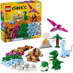 LEGO Classic Kreatywne Dinozaury, Konstrukcyjna Zabawka dla Dziecka