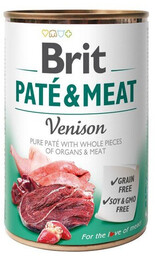Mokra karma dla psów Brit Pate & Meat