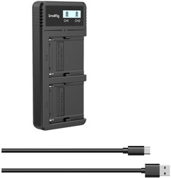 SmallRig 4086 - ładowarka podwójna do akumulatorów Sony