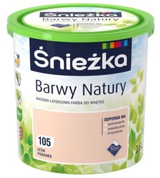 ŚNIEŻKA LATEKSOWA BARWY NATURY LETNI PORANEK 5L
