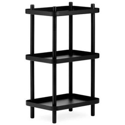 Normann Copenhagen - Block Półka Black/Black