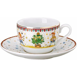 Hutschenreuther Kolekcja kolekcjonerska 2024 lampki bożonarodzeniowe filiżanka cappuccino