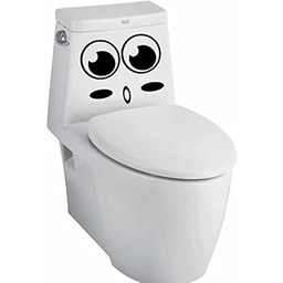 sundatebe Naklejka Smiley, Naklejka ścienna Dr?The do toalety,
