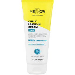 Yellow Professional Curls, ochronny krem do włosów bez