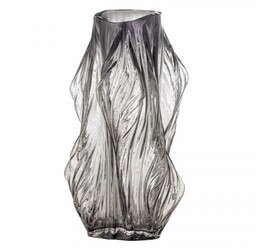 Bloomingville TULLA Szklany Wazon do Kwiatów 32 cm