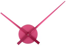 Designerski zegar ścienny Karlsson 4348PI różowy,średnica 48 cm