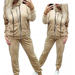 Rozpinany Dres Damski Welur 54 56 7xl 8xl