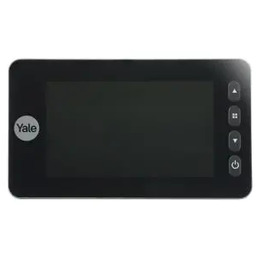 Yale DDV 5800 4,3" 0,3Mpix Nagrywanie Dzwonek Czarno-srebrny