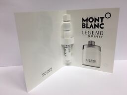 Mont Blanc Legend Spirit, Próbka perfum