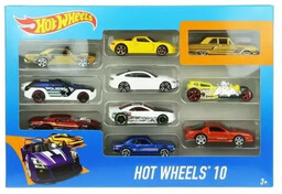 Hot Wheels Małe samochodziki 10-pak - Mattel