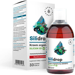 Aura Herbals, krzem organiczny Silidrop MMST Silicium G5