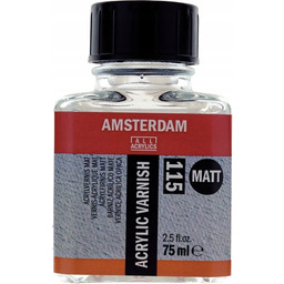 Amsterdam Werniks Akrylowy Matowy 115 Butelka 75 ml