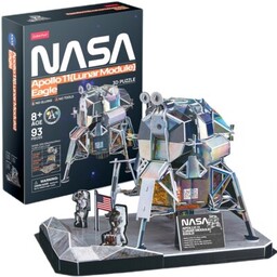 CUBIC FUN Puzzle 3D NASA Moduł księżycowy Apollo