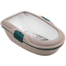 Zolux Kuweta Furba Sitkiem Brązowo-Zielona 39x59x22cm