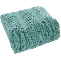 Koc 130 x 170 Akrylowy Akryl1 C. Mięta