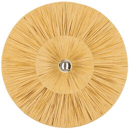 Lampa scienna naturalny rattan stylowy kinkiet w klimacie