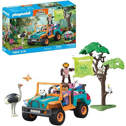 PLAYMOBIL Animals & Friends kolorowy samochód terenowy zabawka