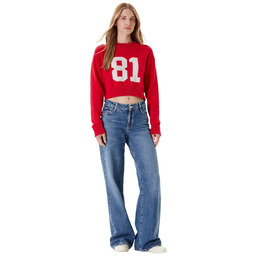 Maglione Cropped 81 Donna Guess Jeans
