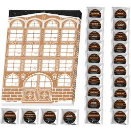 Duży Kalendarz Adwentowy z kawą smakową - 24