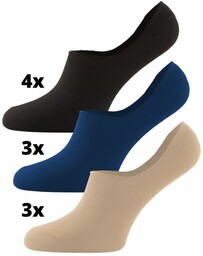 TODO SOCKS ZESTAW 10 PAR gładkich, bawełnianych mikrostopek