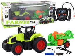 Traktor Z Opryskiwaczem Rc Zdalnie Sterowany 1:16
