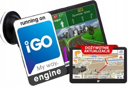 Nawigacja samochodowa Gps dla Ciężarówek iGO Primo Truck