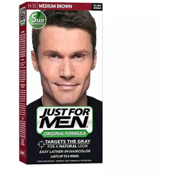 Just For Men, szampon koloryzujący, średni brąz H-35