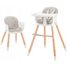 Krzesełko do karmienia Kinderkraft Sienna 2w1