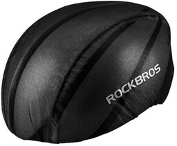 Rockbros Wodoodporny pokrowiec na kask rowerowy YPP017 (czarny)