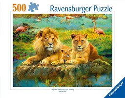 Ravensburger PUZZLE 2D 500 DZIKA PRZYRODA