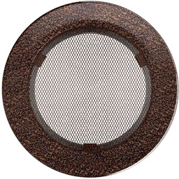 Kratka Wentylacyjna Kominkowa Okrągła Ø 150 Miedziana