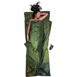 Cocoon Wkładka do śpiwora TravelSheet Silk, dark olive