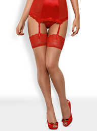 Obsessive Lovica Stockings Red